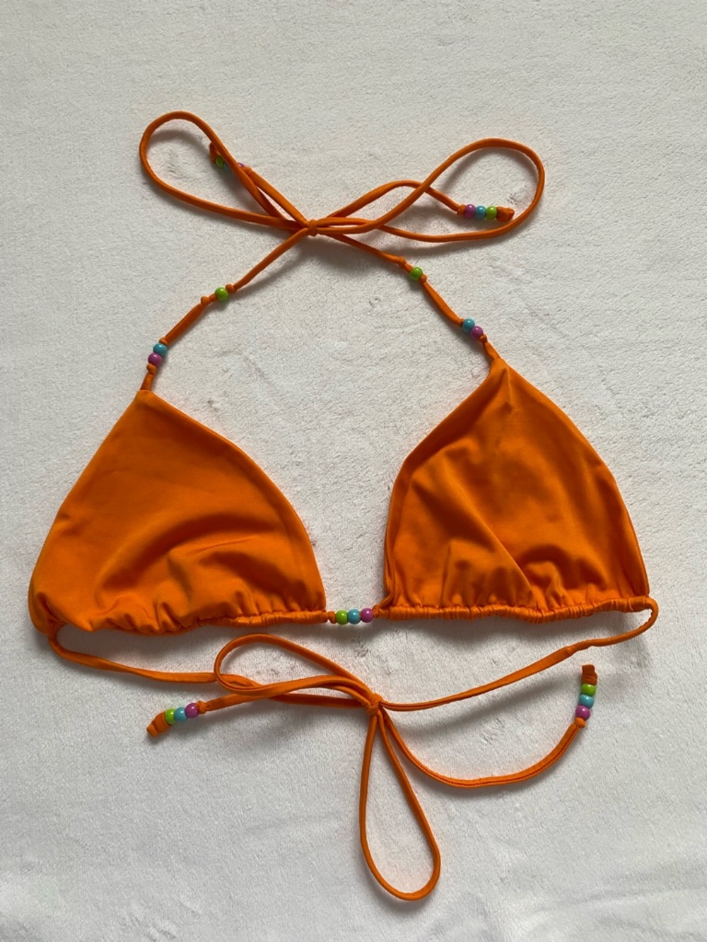 NEENA Swim orange bikini top